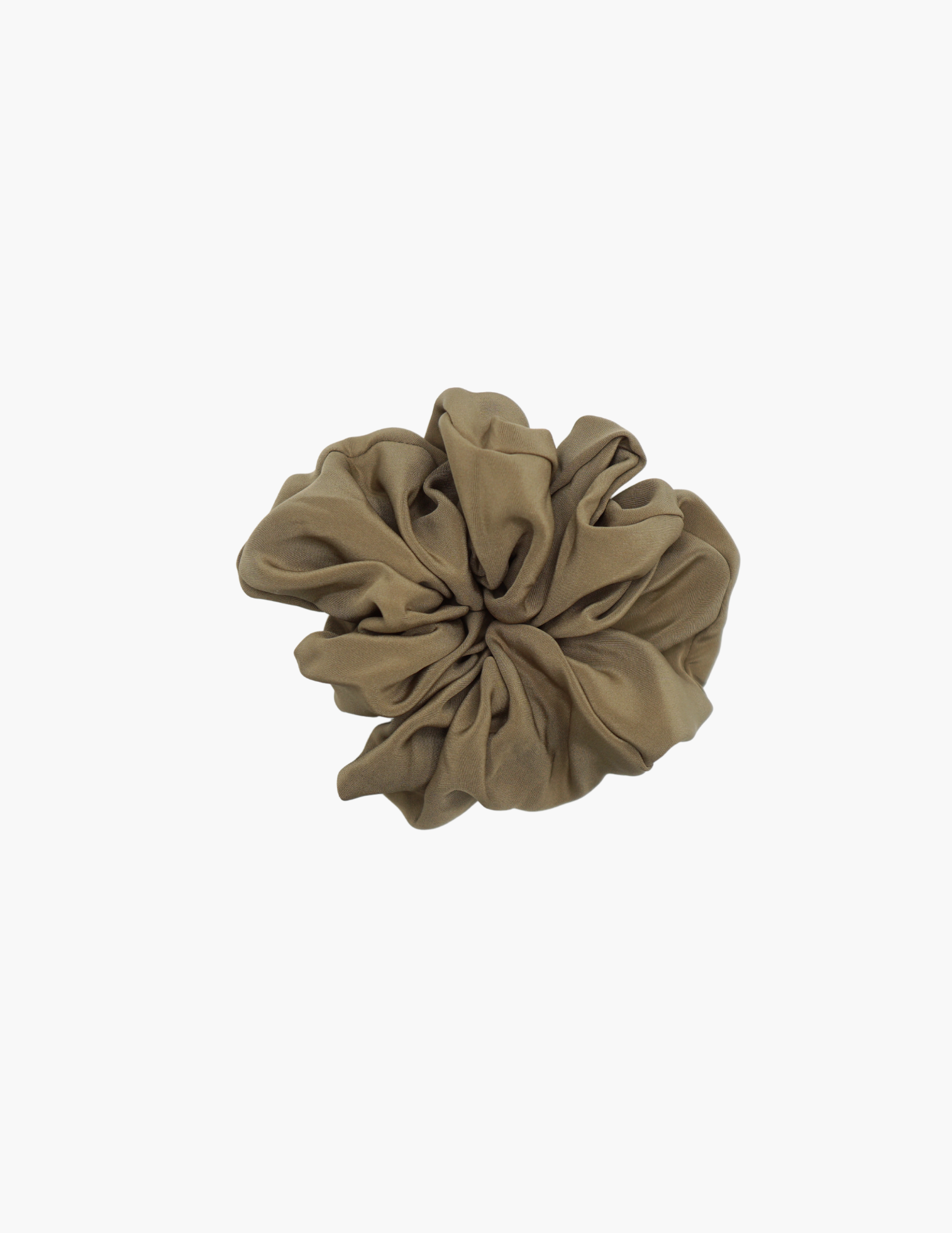 THE ALICE SCRUNCHIE LARGE - CLAY