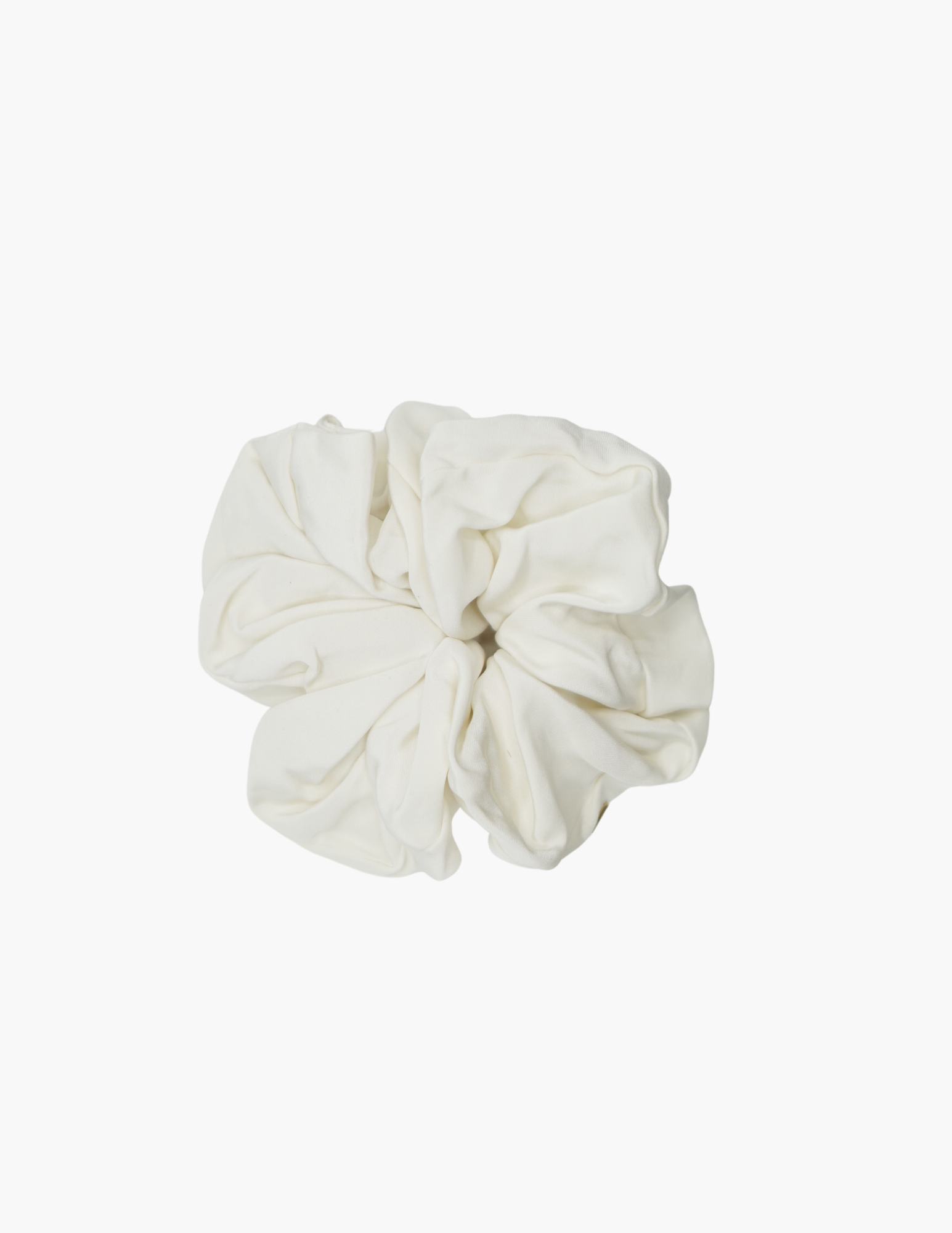 THE ALICE SCRUNCHIE LARGE - WHITE
