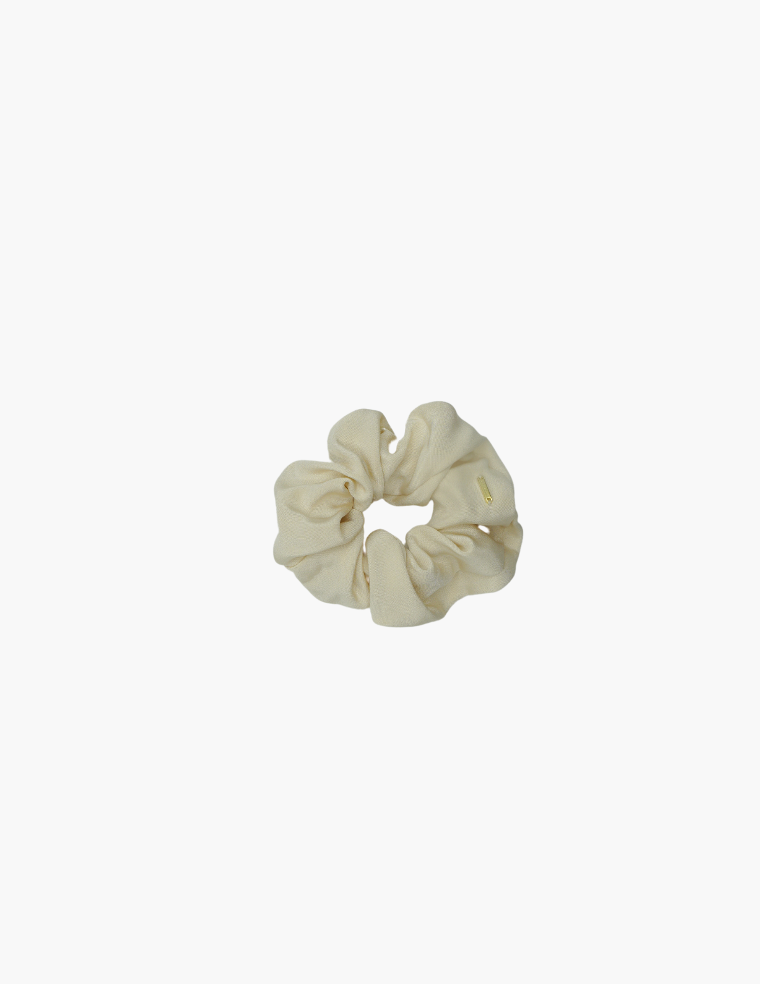 THE ALICE SCRUNCHIE SMALL - PORCELAIN